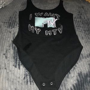 American Eagle X MTV Bodysuit